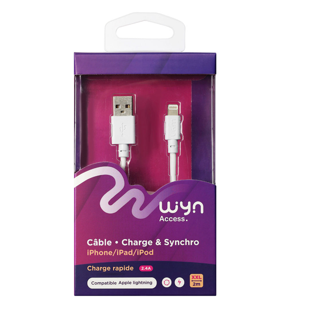 WYN Access - Chargeur rapide voiture - TYPE C _ Blanc – VapeInCorsica